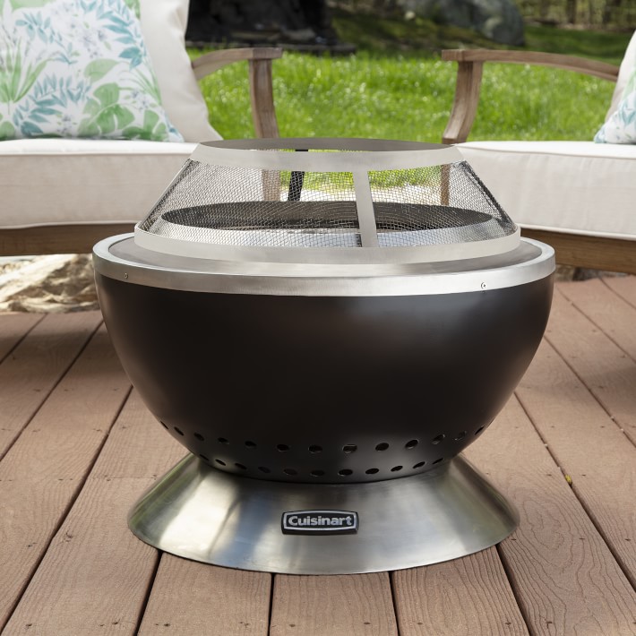 Cuisinart Cleanburn Outdoor Fire Pit Williams Sonoma