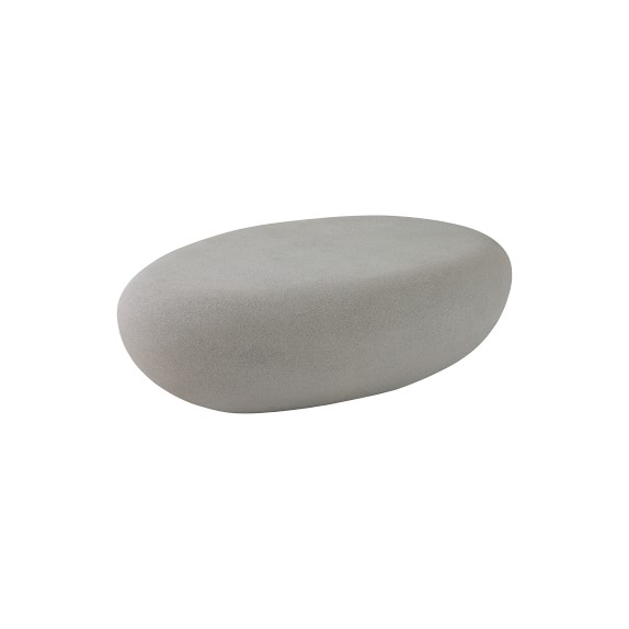 solid stone coffee table