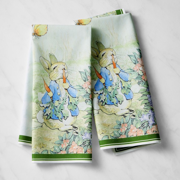 Peter Rabbit Towels, Set of 2 Williams Sonoma