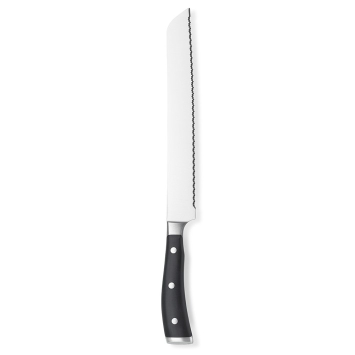 Wüsthof Classic Ikon DoubleSerrated Bread Knife, 9" Williams Sonoma