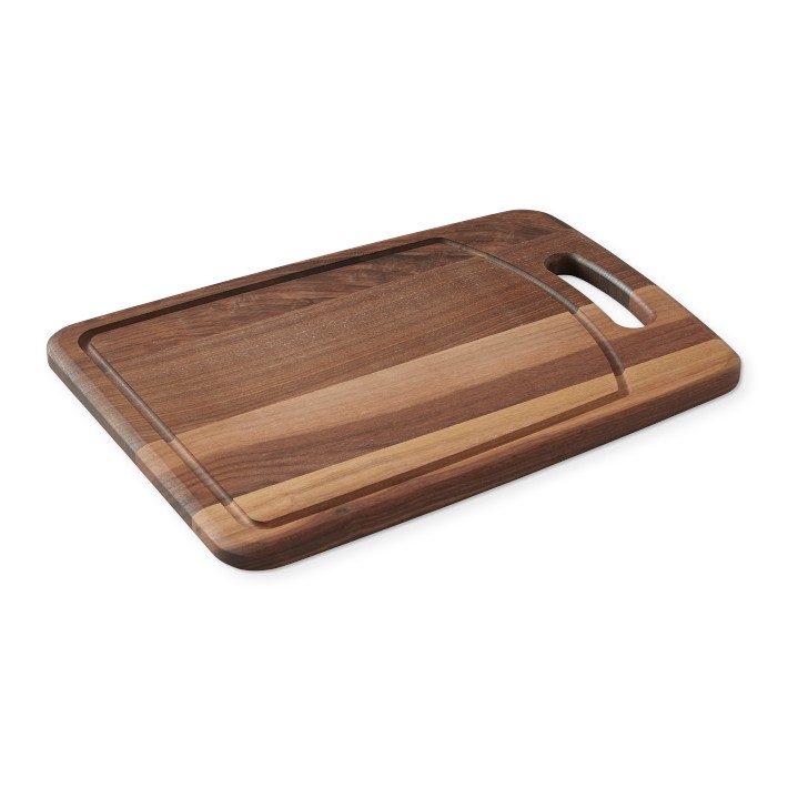 Williams Sonoma Walnut Handled Prep Cutting Board Williams Sonoma