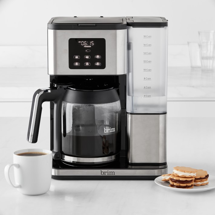Brim 18Cup Touchscreen Coffee Maker Williams Sonoma