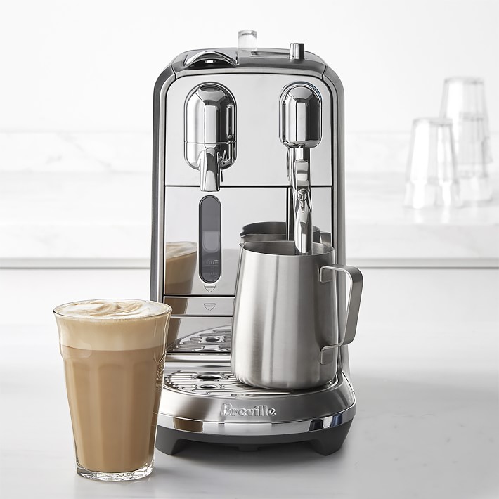 Nespresso Creatista Plus Espresso Machine by Breville Williams Sonoma