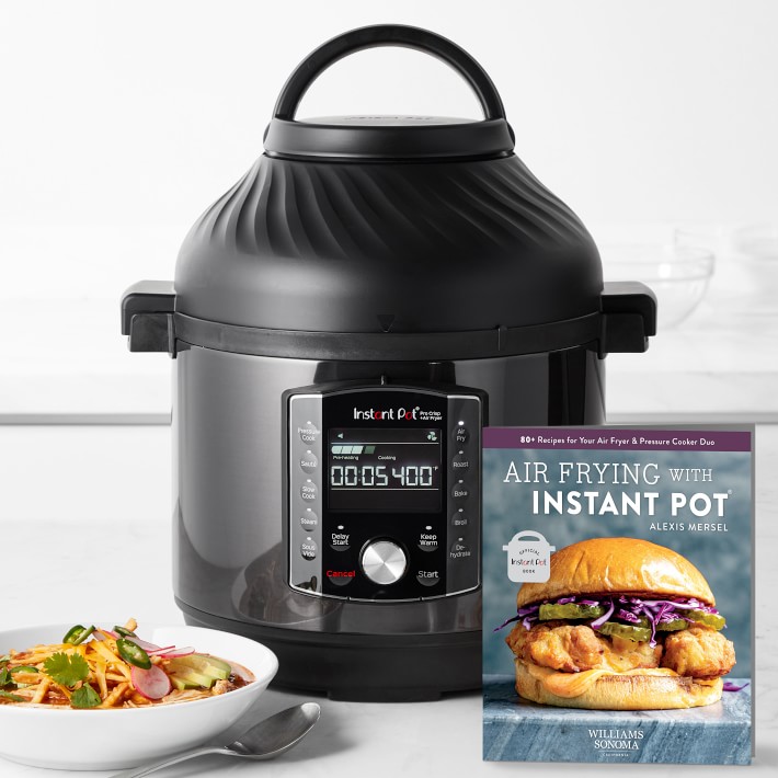 Instant Pot Pro Crisp Pressure Cooker with Air Fryer 8-Qt. and Cookbook ...
