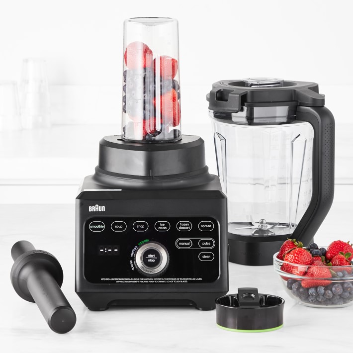 Braun TriForce Power Blender & Smoothie To Go Blade Set | Williams Sonoma