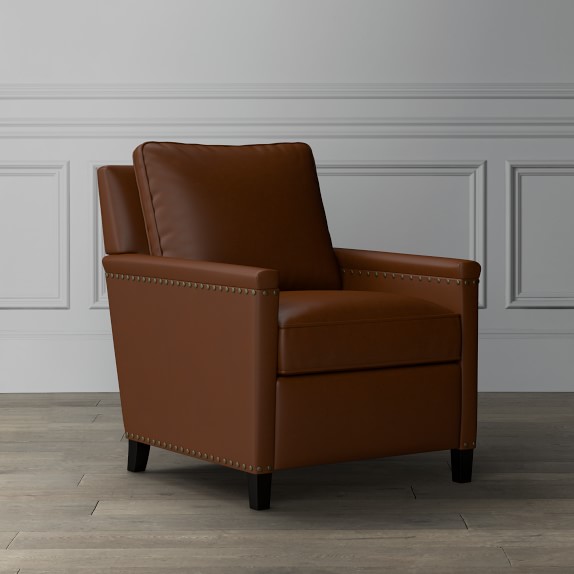 leather accent chair recliner