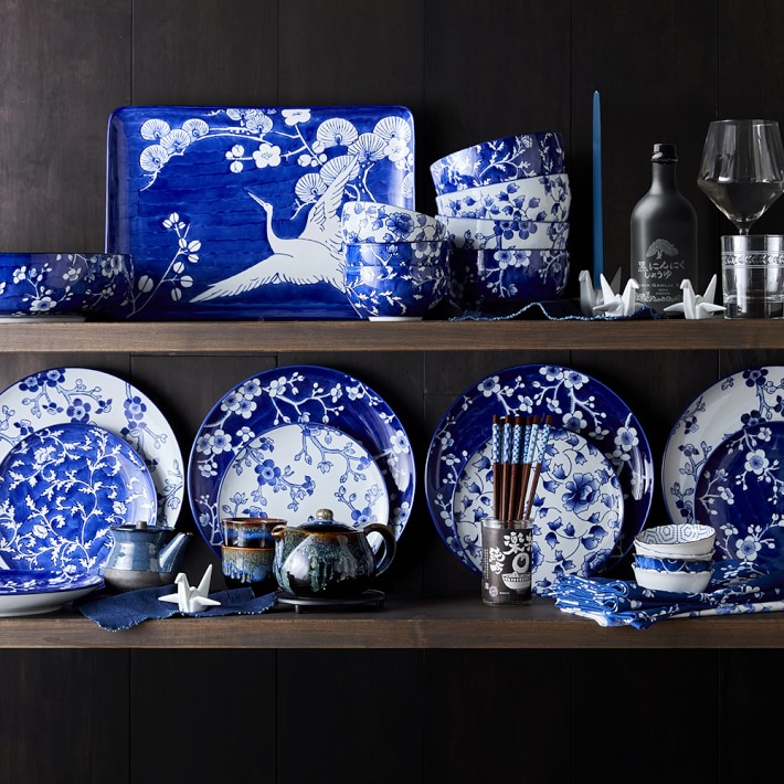 Japanese Garden Dinnerware Collection Williams Sonoma CA Williams