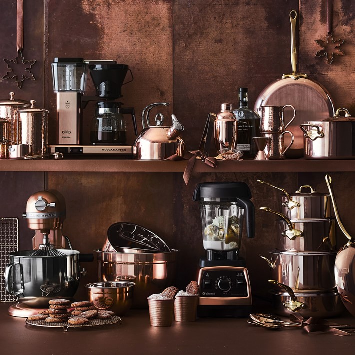 williams sonoma copper tea kettle