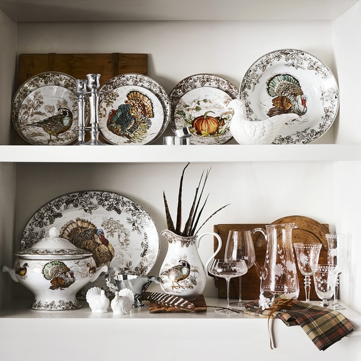 Plymouth Birds Mixed Appetizer Plates Williams Sonoma