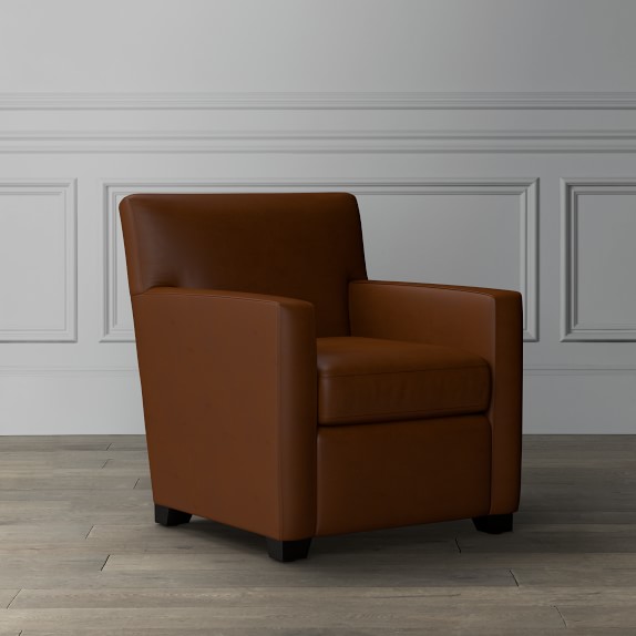 loaf leather armchair