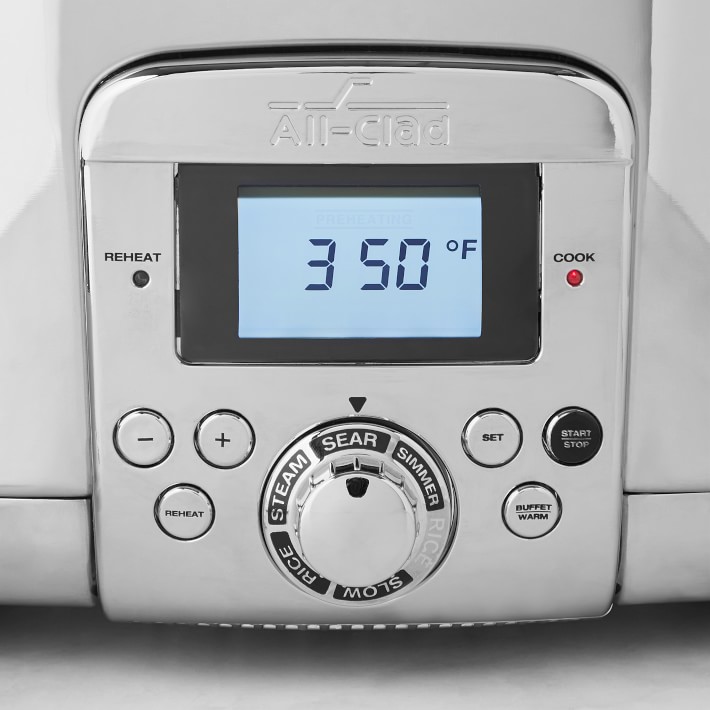 AllClad Gourmet Plus Slow Cooker, 7Qt. with AllIn One Browning