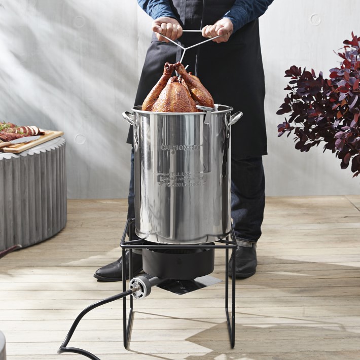King Kooker Outdoor Turkey Fryer with StainlessSteel Pot Williams Sonoma