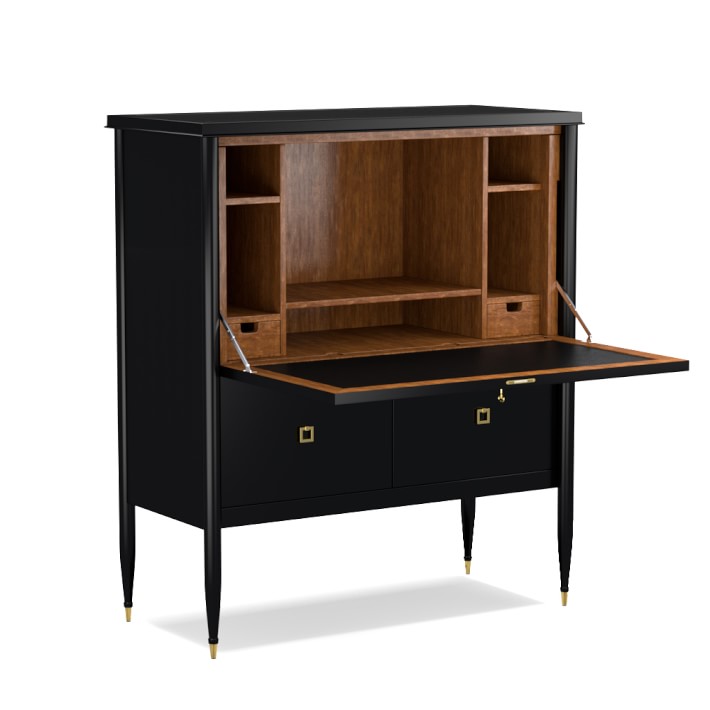 upright secretary desk