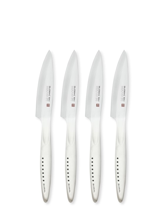 Global Sai 4Piece Steak Knife Set Williams Sonoma CA Williams Sonoma
