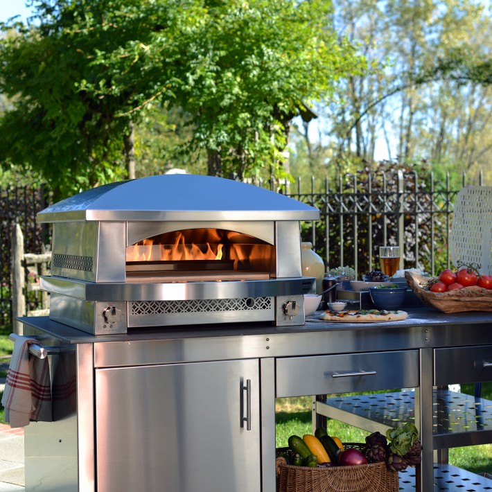 Kalamazoo Artisan Fire Outdoor Pizza Station | Williams Sonoma