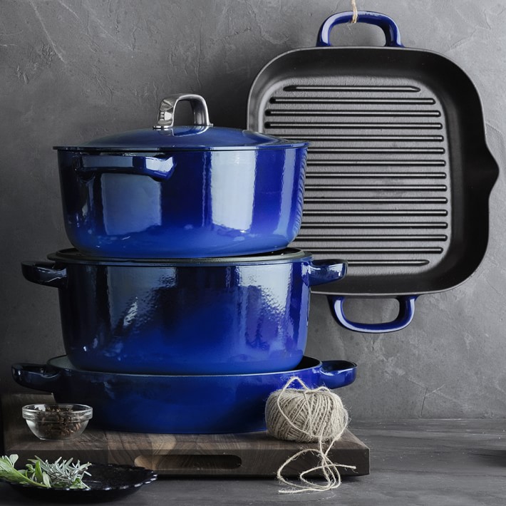 Williams Sonoma Enameled Cast Iron Braiser by Staub Williams Sonoma