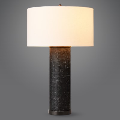 cylindrical table lamp