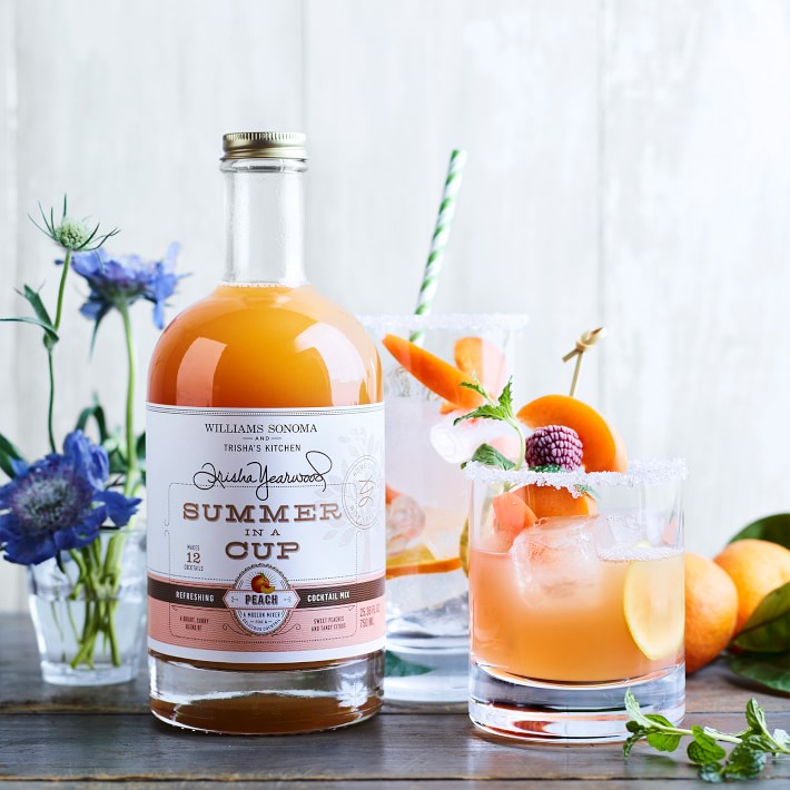 Trisha Yearwood S Summer In A Cup Peach Cocktail Mixer Williams Sonoma