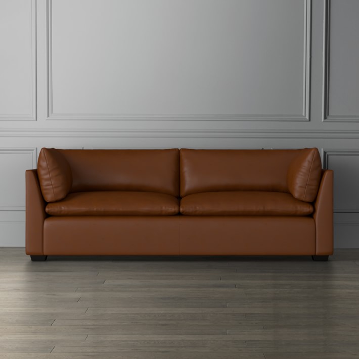 Laguna Leather Sofa | Williams Sonoma