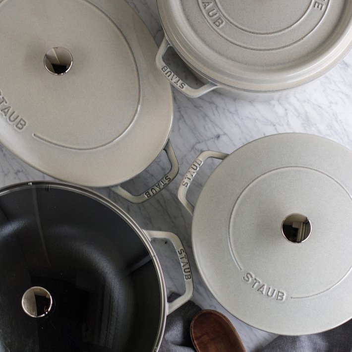 Staub Enameled Cast Iron Round Dutch Oven Williams Sonoma CA