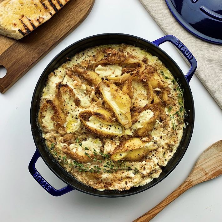 Staub Enameled Cast Iron Stackable 4-Piece Cookware Set | Williams Sonoma