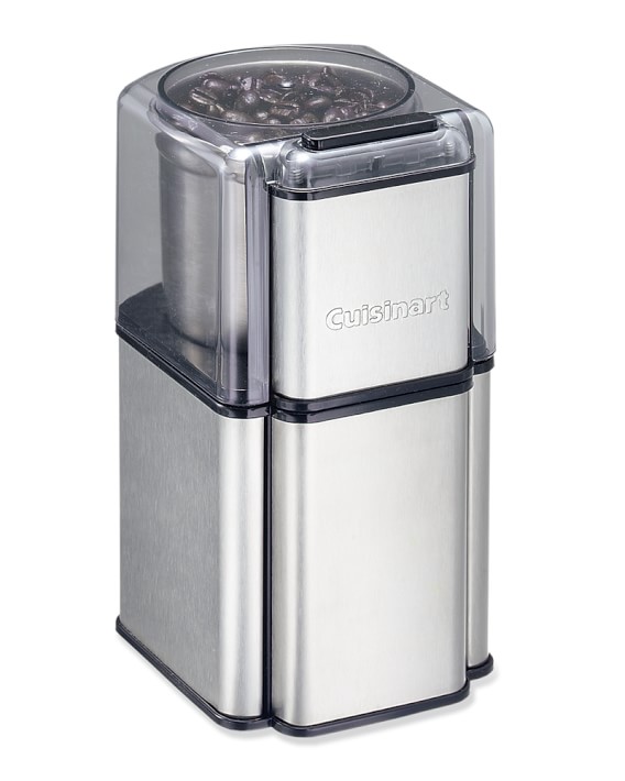 Stainless Steel Blades with Convenient Cord Storage Cuisinart Grind Central Coffee Grinder Enough for 18 Cups with Built-In Safety Interlock Includes Dishwasher Safe Bowl and Lid 