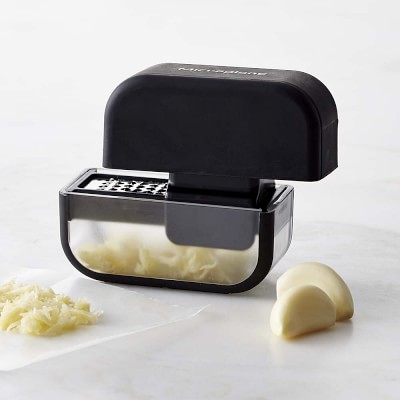 microplane garlic slicer mincer set