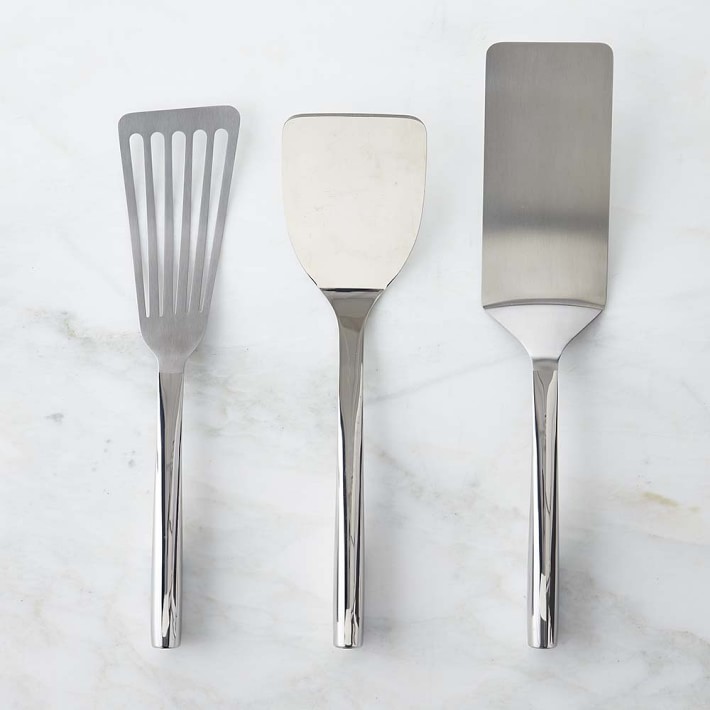 Williams Sonoma Signature Stainless Steel Spatulas, Set of 3 Williams