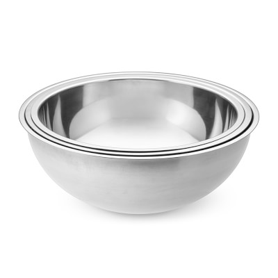 Williams Sonoma Stainless-Steel Mixing Bowls, Set of 3