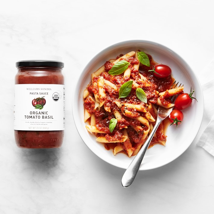 Williams Sonoma Organic Tomato Basil Pasta Sauce Williams Sonoma