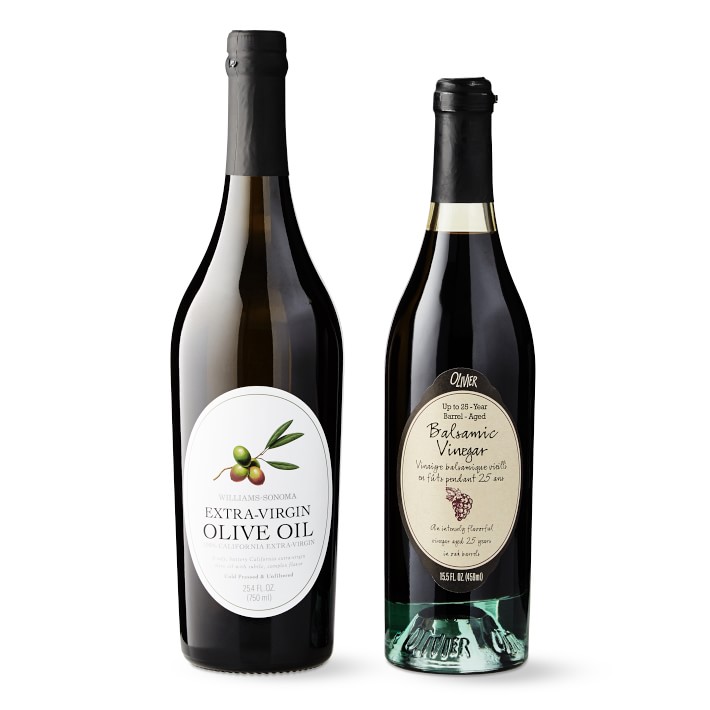 Williams Sonoma House Olive Oil & Olivier 25-Year Barrel-Aged Balsamic Vinegar