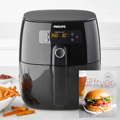 umoral Tilskynde fodspor Philips Avance Air Fryer & Williams Sonoma Test Kitchen Air Fryer Cookbook  | Williams Sonoma