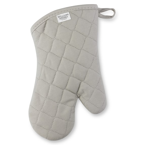 gray oven mitts