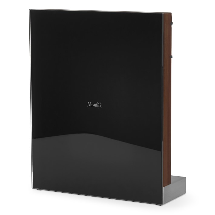 Black Nesmuk Walnut Knife Holder Knife Storage Williams Sonoma