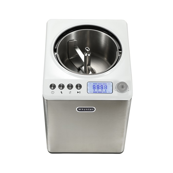 Whynter Upright Compressor Ice Cream Maker with StainlessSteel Bowl