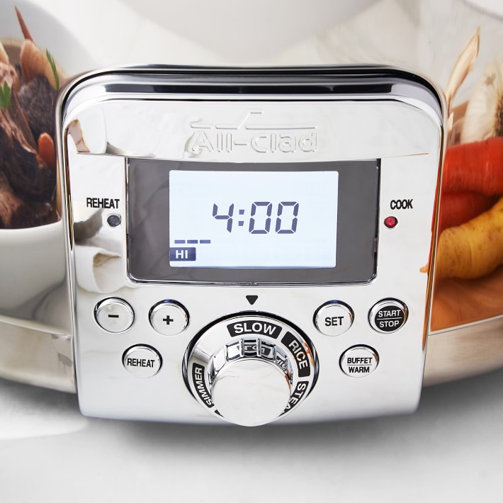 AllClad Gourmet Plus Slow Cooker, 5Qt. Williams Sonoma