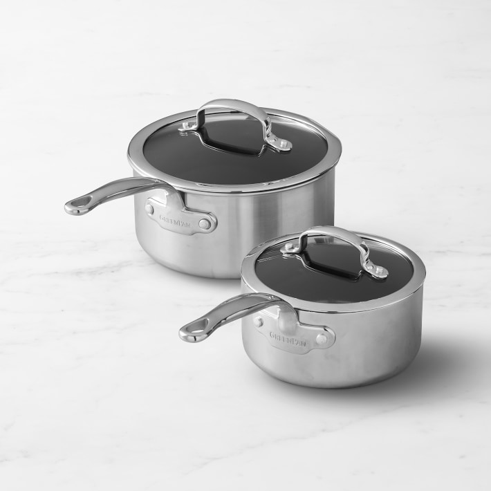 GreenPan™ Premiere Ceramic Nonstick 4Piece Saucepan with Lid Set