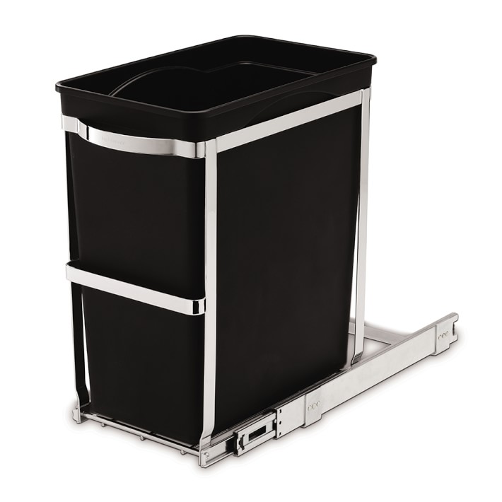 Simplehuman™ 30-L. Under Counter Pull-Out Trash Can | Williams Sonoma