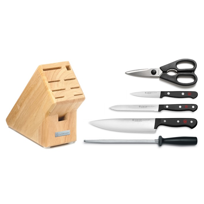 Wüsthof Gourmet Starter Knife Block, Set of 6 Williams Sonoma