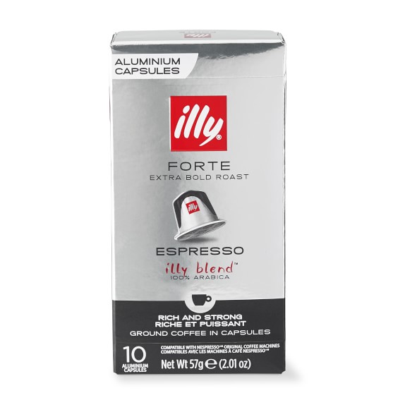 huurder Vervorming influenza illy Aluminum Coffee Capsule - Forte Extra Dark | Williams Sonoma