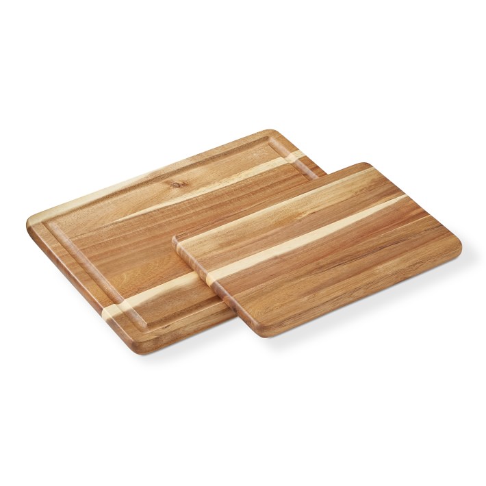 Williams Sonoma Cutting & Carving Board, Set of 2, Acacia