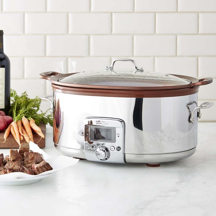 AllClad Gourmet Slow Cooker with AllinOne Browning, 7Qt. Williams
