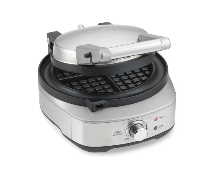 Breville BWM520XL Round Waffle Waffle Maker Brushed Stainless Steel 