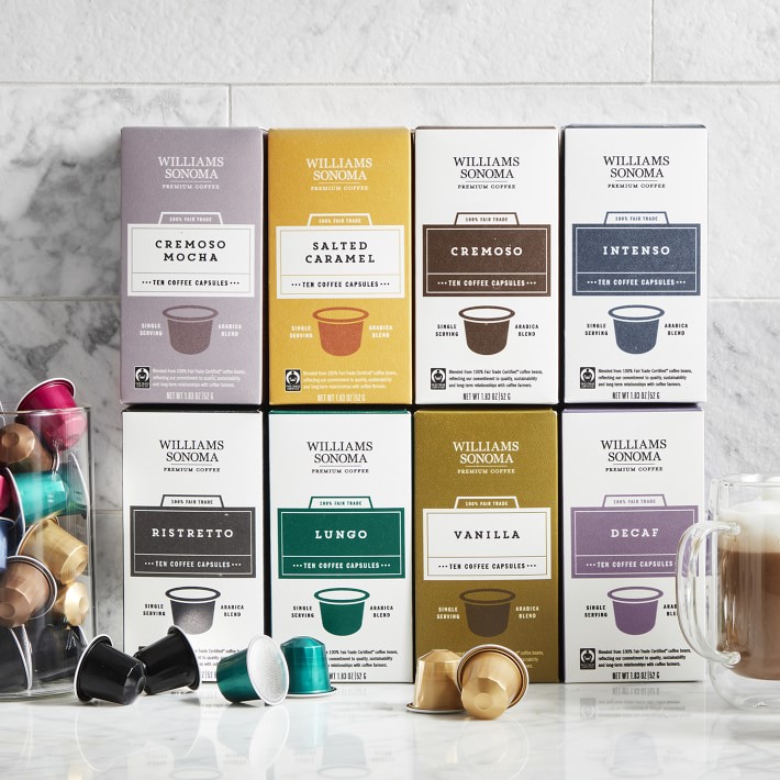 Williams Sonoma Coffee Capsules, Cremoso Mocha Williams Sonoma