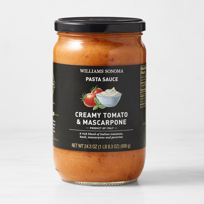Williams Sonoma Creamy Tomato & Mascarpone Pasta Sauce Williams Sonoma