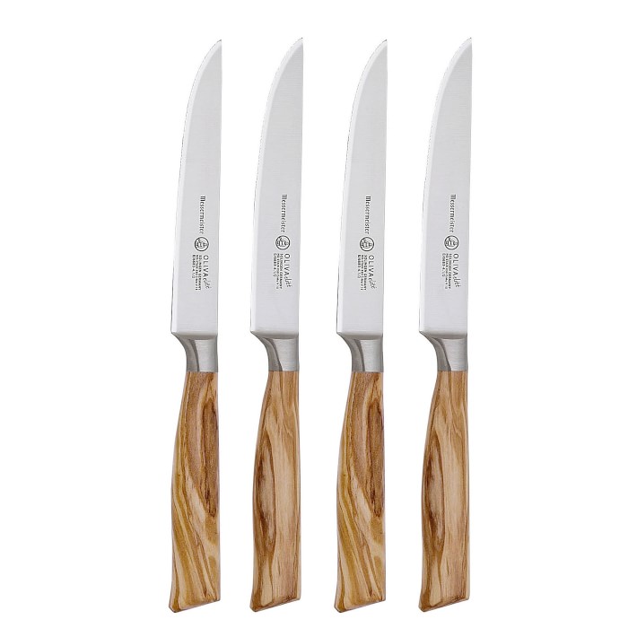 Messermeister Oliva Steak Knives, Set of 4 Williams Sonoma