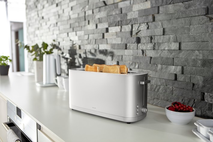 Scaldino Per Panini Zwilling Enfinigy – 2 Scomparti, 1800W – Per Ciabatte E Baguette – Compatibile Con Tostapane, Colore Bianco