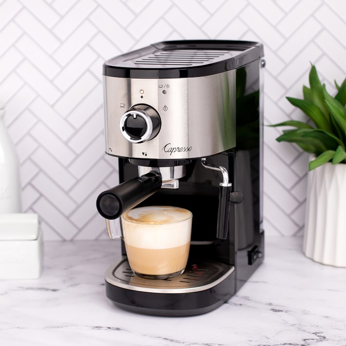Capresso EC Select Espresso Machine + Frother Williams Sonoma