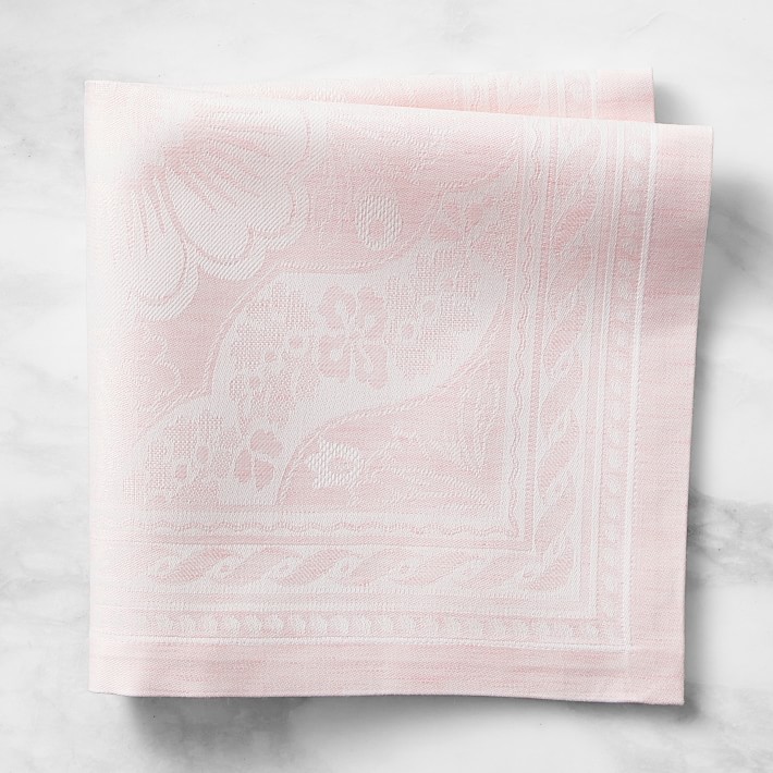 Floral Medallion Jacquard Napkins, Set of 4 Williams Sonoma CA