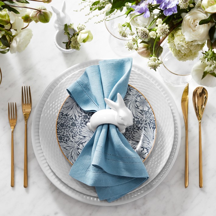 Sculptural Bunny Napkin Rings, Set of 4 | Williams Sonoma CA | Williams ...